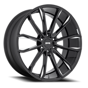 DUB Clout 24x10 +30 6x139.7mm 106.1mm Gloss Black Milled