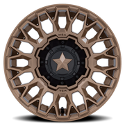 MSA Clubber 15x7 +10 4x136mm 110.1mm Matte Bronze