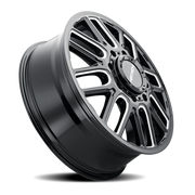 Mayhem Cogent Dually 20x8.25 +115 8x210mm 154.2mm Gloss Black Milled Spokes