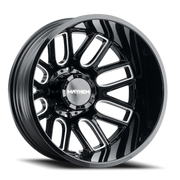 Mayhem Cogent Dually 20x8.25 -192 8x200mm 142mm Gloss Black Milled Spokes