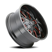 Mayhem Cogent 18x9 +0 5x127mm 87.1mm Black Prism Red