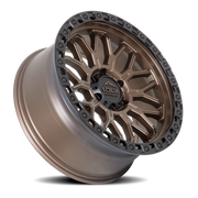 Lock Offroad Combat 20x10 +18 5x127mm 71.5mm Matte Bronze Matte Black Ring