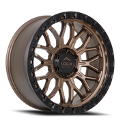 Lock Offroad Combat 17x9 +1 6x135mm 87.1mm Matte Bronze Matte Black Ring