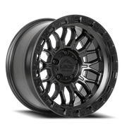 Lock Offroad Combat 20x10 +18 8x170mm 125.2mm Matte Black Matte Black Ring