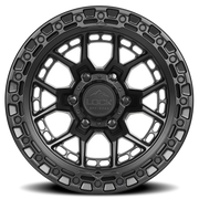 Lock Offroad Commando 20x10 +18 6x135mm 87.1mm Matte Black Matte Black Ring