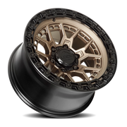 Lock Offroad Commando 20x10 +18 8x180mm 124.3mm Matte Bronze Matte Black Ring