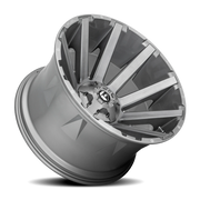 Fuel Contra Platinum 20x10 -18 5x114.3mm 78.1mm Brushed Gunmetal Clear Tint