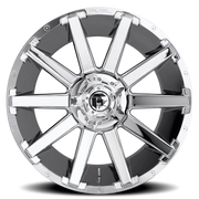 Fuel Contra 20x10 -18 8x180mm 124.3mm Chrome