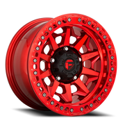Fuel Covert Beadlock 17x9 -15 5x127mm 71.5mm Candy Red