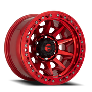 Fuel Covert Beadlock 17x9 -15 6x135mm 87.1mm Candy Red