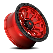 Fuel Covert 18x9 +20 8x180mm 124.3mm Candy Red Black Bead Ring