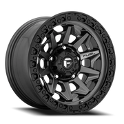 Fuel Covert 20x9 +20 8x165.1mm 125.2mm Matte Gunmetal Black Bead Ring