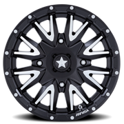 MSA Creed 16x7 +10 4x156mm 115.1mm Matte Black Machined