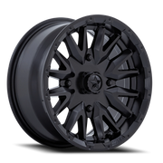 MSA Creed 14x7 +10 4x110mm 86mm Matte Black
