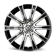 Konig Crown 16x7.5 +35 5x112mm 72.6mm Gloss Black Machined Face
