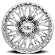 Cali Offroad Crusher 22x10 -19 8x180mm 124.1mm Polished