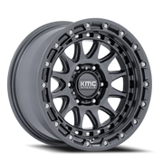 KMC Crux 17x8.5 +0 5x127mm 71.5mm Gloss Gunmetal