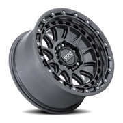 KMC Crux 17x8.5 +25 6x139.7mm 106.1mm Gloss Gunmetal