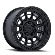 Fuel Cycle UTV 15x7 +38 5x114.3mm 72.56mm Matte Black Gloss Black Lip