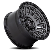 Fuel Cycle 17x9 +1 5x127mm 71.5mm Matte Gunmetal Black Ring