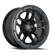 Defiant DF01 17x8 +12 5x127mm 71.5mm Satin Black