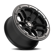 Defiant DF01 17x8 +12 5x127mm 71.5mm Satin Black