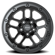 Defiant DF01 17x8 +12 5x127mm 71.5mm Satin Black