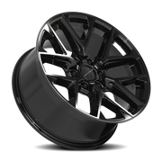 Defiant DF17A 20x9 +18 6x139.7mm 78.1mm Gloss Black