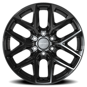 Defiant DF17A 20x9 +18 6x139.7mm 78.1mm Gloss Black