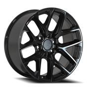 Defiant DF17B 22x9 +18 6x139.7mm 77.8mm Gloss Black