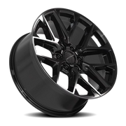 Defiant DF17B 22x9 +18 6x139.7mm 77.8mm Gloss Black
