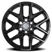 Defiant DF17B 22x9 +18 6x139.7mm 77.8mm Gloss Black