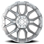 Defiant DF18C 20x9 +18 6x135mm 87mm Gloss Silver Machined