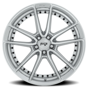 Niche DFS 20x10.5 +40 5x114.3mm 72.6mm Gloss Silver Machined