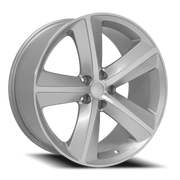 OE Wheels DG05 20x9 +20 5x115mm 71.5mm Machined Silver