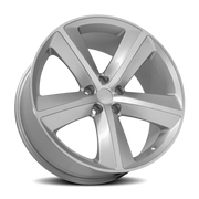 OE Wheels DG05 20x9 +20 5x115mm 71.5mm Machined Silver