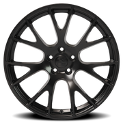 OE Wheels DG15 22x9 +18 5x115mm 71.5mm Satin Black