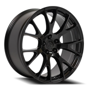 OE Wheels DG15 22x9 +18 5x115mm 71.5mm Gloss Black