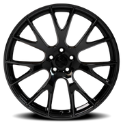 OE Wheels DG15 20x9 +18 5x115mm 71.5mm Gloss Black