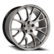 OE Wheels DG15 20x10 +18 5x115mm 71.5mm Hyper Black
