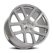 OE Wheels DG51 22x10 +25 5x139.7mm 78.3mm Chrome