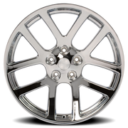 OE Wheels DG51 22x10 +25 5x139.7mm 78.3mm Chrome