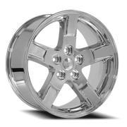OE Wheels DG62 20x9 +19 5x139.7mm 77.82mm Chrome