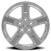 OE Wheels DG62 20x9 +19 5x139.7mm 77.82mm Chrome