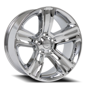 OE Wheels DG65 20x9 +19 5x139.7mm 77.8mm Chrome