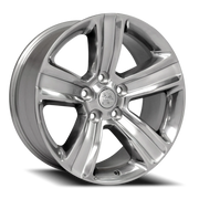 OE Wheels DG65 20x9 +19 5x139.7mm 77.8mm Polished Painted Inlay