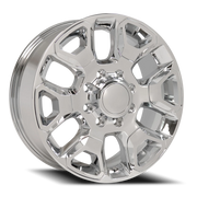 OE Wheels DG66 20x8 +55 8x165.1mm 121.3mm Chrome