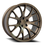 OE Wheels DG69 22x10 +25 5x139.7mm 77.8mm Bronze