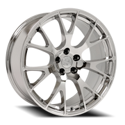 OE Wheels DG69 22x10 +25 5x139.7mm 77.8mm Chrome