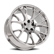 OE Wheels DG69 22x10 +25 5x139.7mm 77.8mm Chrome